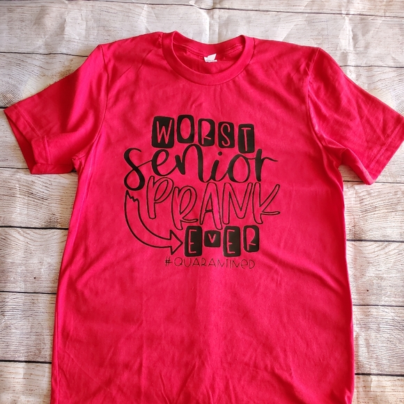 Bella Canvas Tops - 2020 Senior Prank T-shirt